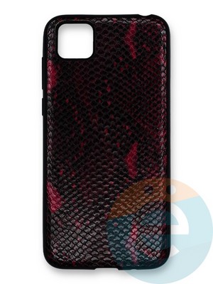 Накладка силиконовая Pitone для Huawei Y5P/Honor 9S бордовая - фото 40031