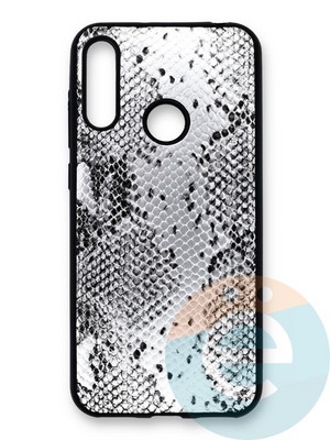 Накладка силиконовая Pitone для Huawei Y6 2019/Honor 8A серебристая - фото 40040