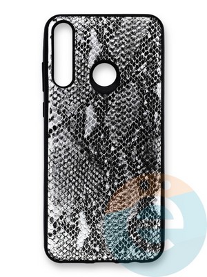 Накладка силиконовая Pitone для Huawei Y6P серебристая - фото 40044