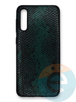 Накладка силиконовая Pitone для Samsung Galaxy A50 зеленая - фото 40061