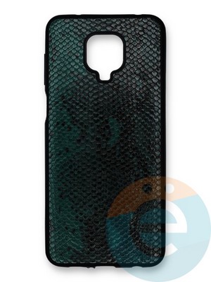 Накладка силиконовая Pitone для Xiaomi Redmi Note 9S/9 Pro зеленая - фото 40076
