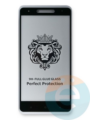 Защитное стекло 9D с полной проклейкой на Xiaomi Redmi Note 4x черное - фото 40698