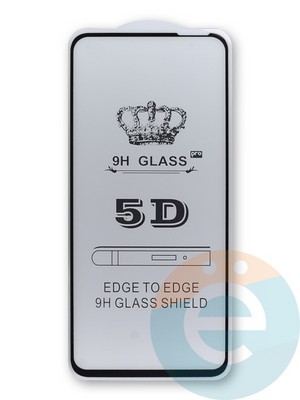 Защитное стекло 9D с полной проклейкой на Huawei Honor 30S черное - фото 40747