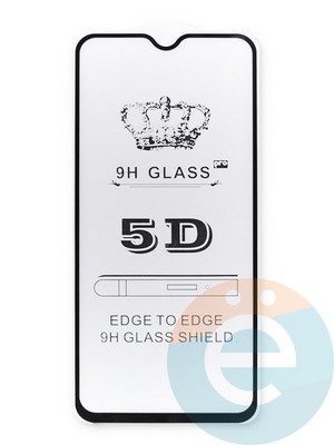 Защитное стекло 9D с полной проклейкой на One Plus 7 черное - фото 40763