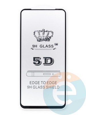 Защитное стекло 9D с полной проклейкой на Nokia 3.4 черное - фото 40771