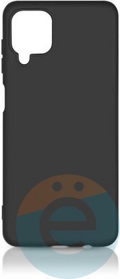 Накладка силиконовая Soft Touch ультратонкая для Samsung Galaxy A42 черная - фото 41151