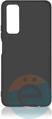 Накладка силиконовая Soft Touch ультратонкая для Huawei Honor 10X Lite черная - фото 41236