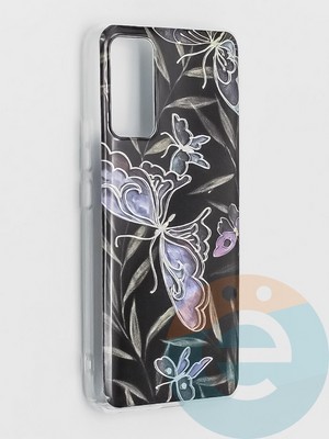 Накладка комбинированная Flowers с силиконовой окантовкой для Huawei Honor 30 вид8 - фото 41596