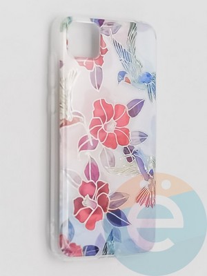 Накладка комбинированная Flowers с силиконовой окантовкой для Huawei Honor 9S/Y5P вид10 - фото 41629