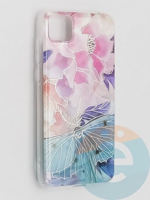 Накладка комбинированная Flowers с силиконовой окантовкой для Huawei Honor 9S/Y5P вид7 - фото 41635