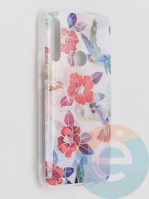 Накладка комбинированная Flowers с силиконовой окантовкой для Huawei P Smart Z/Y9 Prime/Honor 9X вид10 - фото 41639