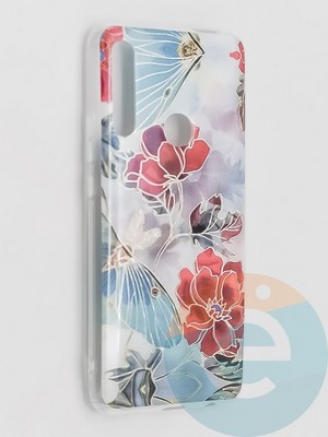 Накладка комбинированная Flowers с силиконовой окантовкой для Huawei P Smart Z/Y9 Prime/Honor 9X вид3 - фото 41641