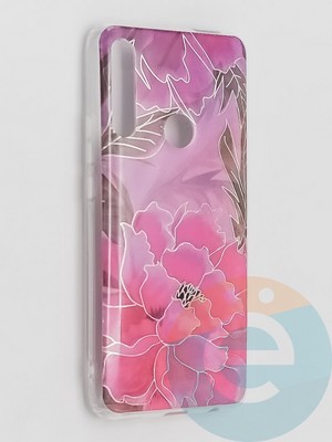 Накладка комбинированная Flowers с силиконовой окантовкой для Huawei P Smart Z/Y9 Prime/Honor 9X вид5 - фото 41643