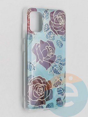 Накладка комбинированная Flowers с силиконовой окантовкой для Samsung Galaxy A31 вид6 - фото 41724