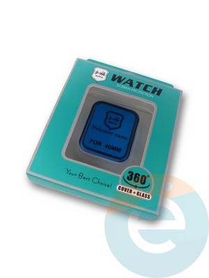 Защитное стекло Polymer Nano глянцевое для Appple Watch 40mm - фото 41860