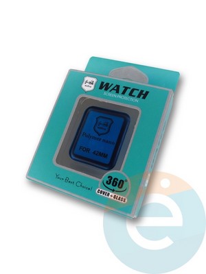 Защитное стекло Polymer Nano глянцевое для Appple Watch 42mm - фото 41861
