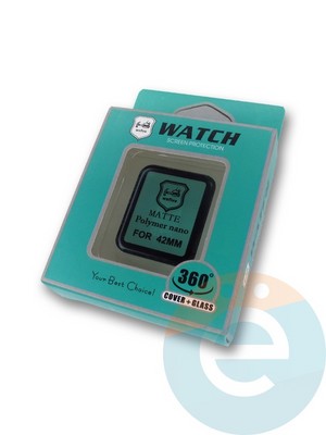 Защитное стекло Polymer Nano матовое для Appple Watch 42mm - фото 41865