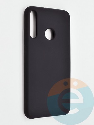 Накладка силиконовая Silicone Cover (без логотипа) для Huawei P40 Lite E/Y7P/Honor 9C черная - фото 41942