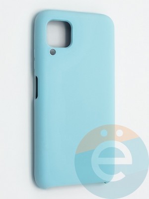 Накладка силиконовая Silicone Cover (без логотипа) для Huawei P40 Lite/Nova 6SE/Nova 7i бирюзовая - фото 41944