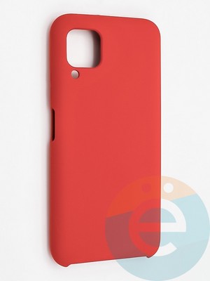 Накладка силиконовая Silicone Cover (без логотипа) для Huawei P40 Lite/Nova 6SE/Nova 7i красная - фото 41946