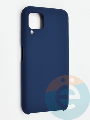 Накладка силиконовая Silicone Cover (без логотипа) для Huawei P40 Lite/Nova 6SE/Nova 7i синяя - фото 41948