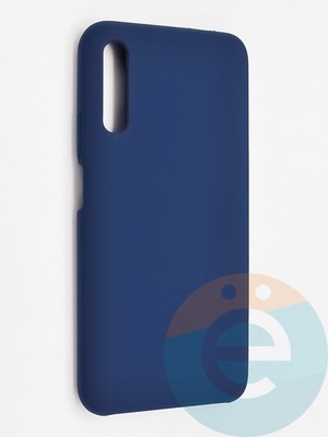 Накладка силиконовая Silicone Cover (без логотипа) для Huawei Y9S синяя - фото 41956