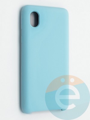 Накладка силиконовая Silicone Cover (без логотипа) для Samsung Galaxy A01 CORE бирюзовая - фото 41960