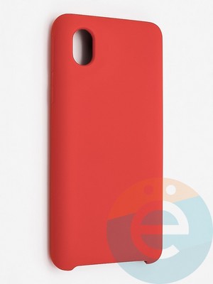Накладка силиконовая Silicone Cover (без логотипа) для Samsung Galaxy A01 CORE красная - фото 41962