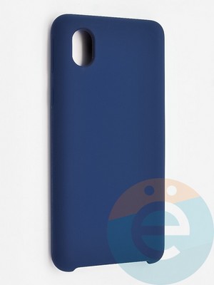 Накладка силиконовая Silicone Cover (без логотипа) для Samsung Galaxy A01 CORE синяя - фото 41964