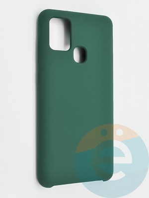 Накладка силиконовая Silicone Cover (без логотипа) для Samsung Galaxy A21S зеленая - фото 41985