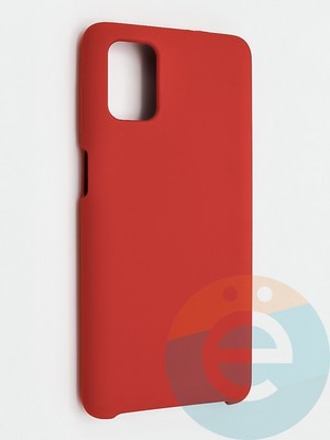 Накладка силиконовая Silicone Cover (без логотипа) для Samsung Galaxy M51 красная - фото 42042