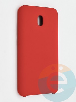 Накладка силиконовая Silicone Cover (без логотипа) для Xiaomi Redmi 8A красная - фото 42082