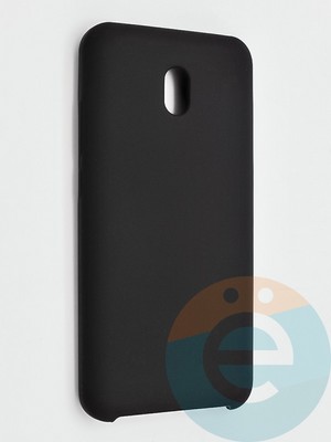 Накладка силиконовая Silicone Cover (без логотипа) для Xiaomi Redmi 8A черная - фото 42086