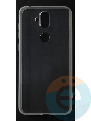 Накладка силиконовая ультратонкая на Asus Zenfone 5 Lite (ZC600KL) прозрачная - фото 42846