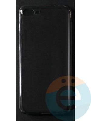 Накладка силиконовая ультратонкая на Asus Zenfone 4 Max ZC554KL тёмно-прозрачная - фото 42867