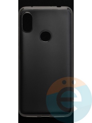 Накладка силиконовая ультратонкая на Xiaomi Redmi Note 6 Pro прозрачная - фото 44423