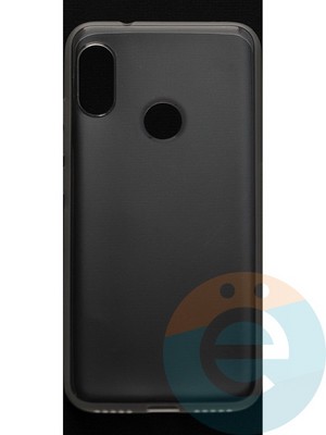 Накладка силиконовая ультратонкая на Xiaomi Mi A2 Lite прозрачная - фото 44436