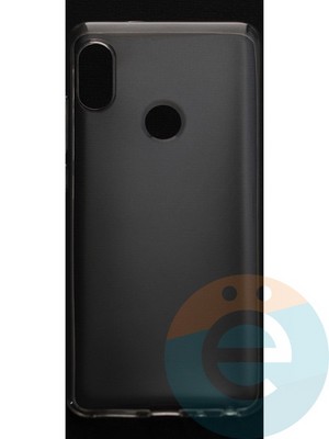 Накладка силиконовая ультратонкая на Xiaomi Redmi Note 5 Pro прозрачная - фото 44456