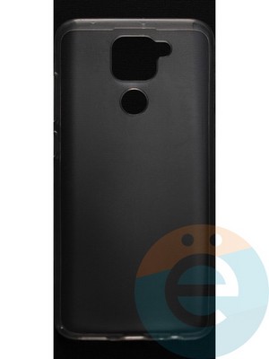 Накладка силиконовая ультратонкая на Xiaomi Redmi Note 9 прозрачная - фото 44520