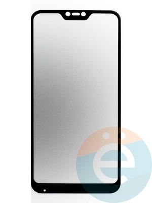 Защитное стекло 2D полноэкранное на Xiaomi Mi A2 Lite/6 Pro черное - фото 44933
