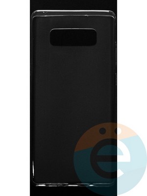 Накладка силиконовая ультратонкая на Samsung Galaxy Note 8 прозрачная - фото 44943