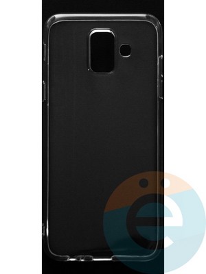 Накладка силиконовая ультратонкая на Samsung Galaxy A6 (2018) SM-A600 прозрачная - фото 44962