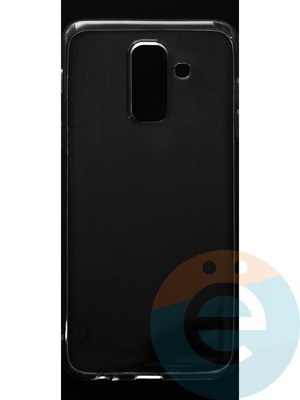 Накладка силиконовая ультратонкая на Samsung Galaxy A6 Plus (2018) SM-A605 прозрачная - фото 44963