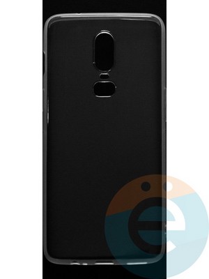 Накладка силиконовая ультратонкая на One Plus 6 прозрачная - фото 44965