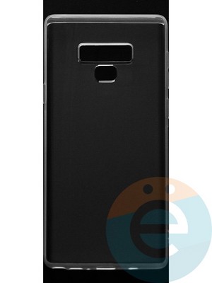 Накладка силиконовая ультратонкая на Samsung Galaxy Note 9 прозрачная - фото 44968