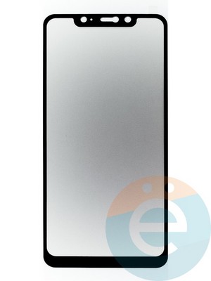Защитное стекло 2D полноэкранное на Xiaomi Redmi Note 6 Pro/Note 6 черное - фото 44978