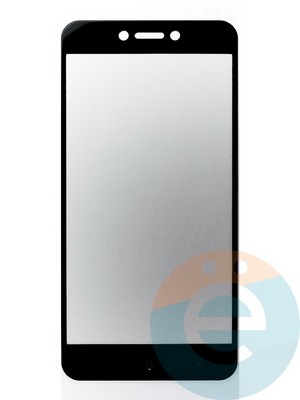 Защитное стекло 2D полноэкранное на Xiaomi Redmi Go черное - фото 45007