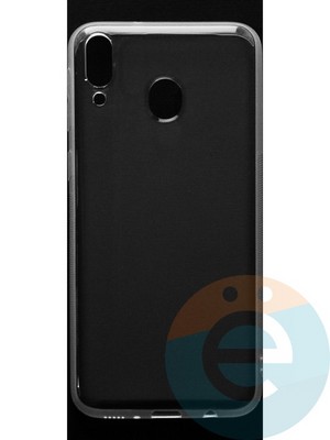 Накладка силиконовая ультратонкая на Samsung Galaxy M20 2019 прозрачная - фото 45013