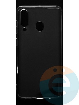 Накладка силиконовая ультратонкая на Samsung A60 (2019) прозрачная - фото 45021