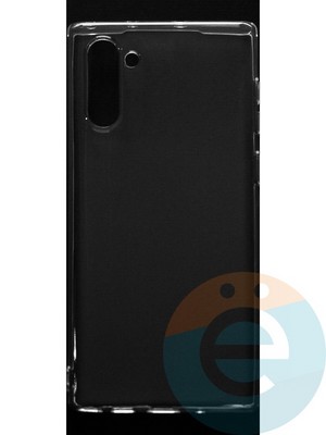 Накладка силиконовая ультратонкая на Samsung Galaxy Note 10 прозрачная - фото 45024